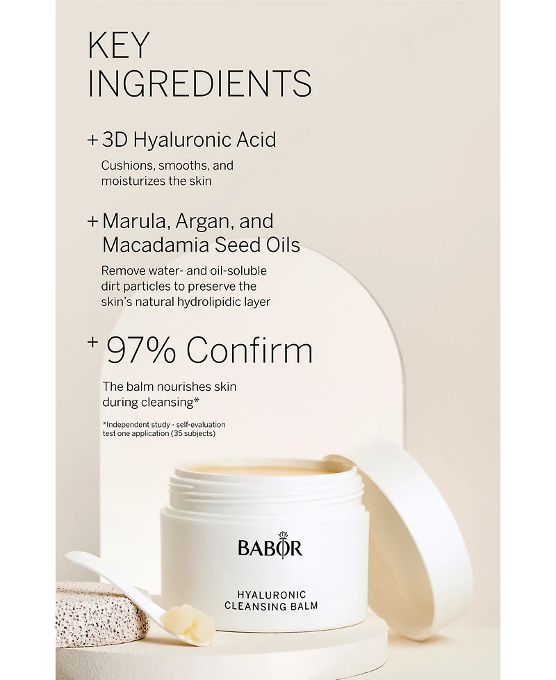 Babor Hyaluronic Cleansing Balm, 5.3 oz.