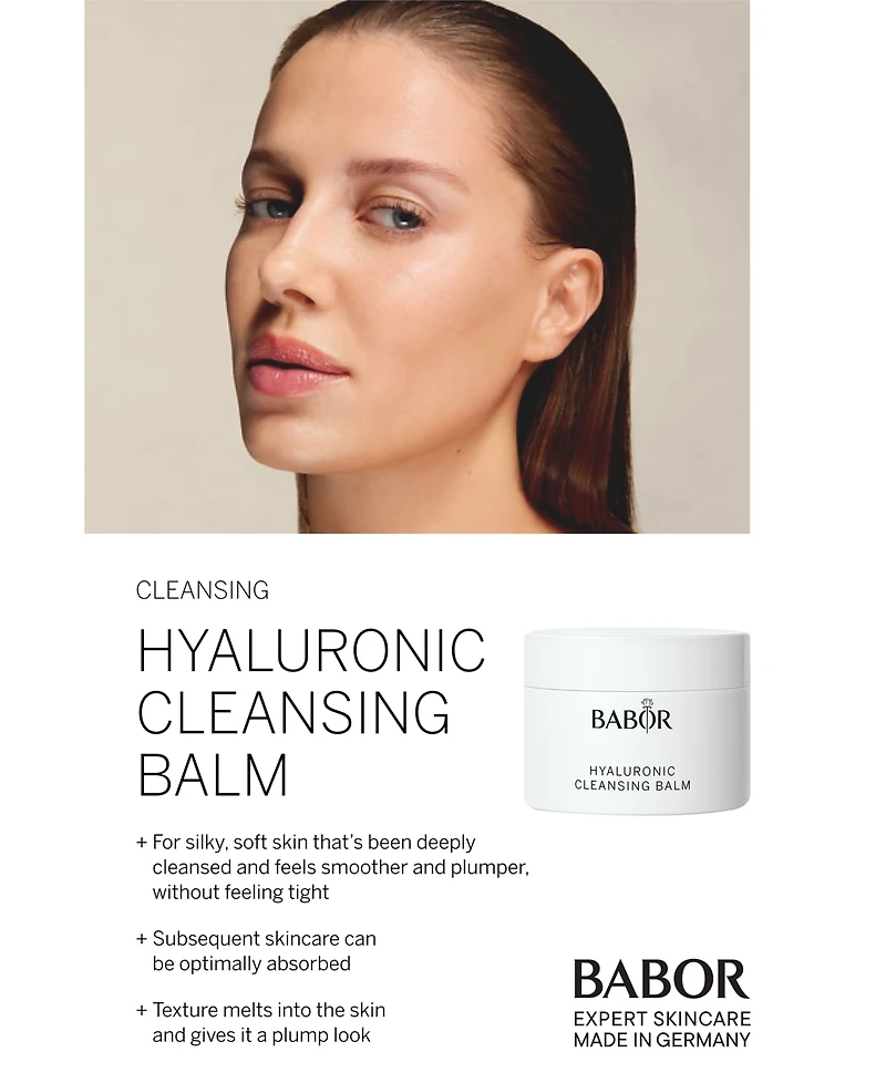 Babor Hyaluronic Cleansing Balm, 5.3 oz.