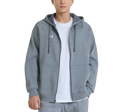 Under Armour Men's Rival Full-Zip Fleece Hoodie