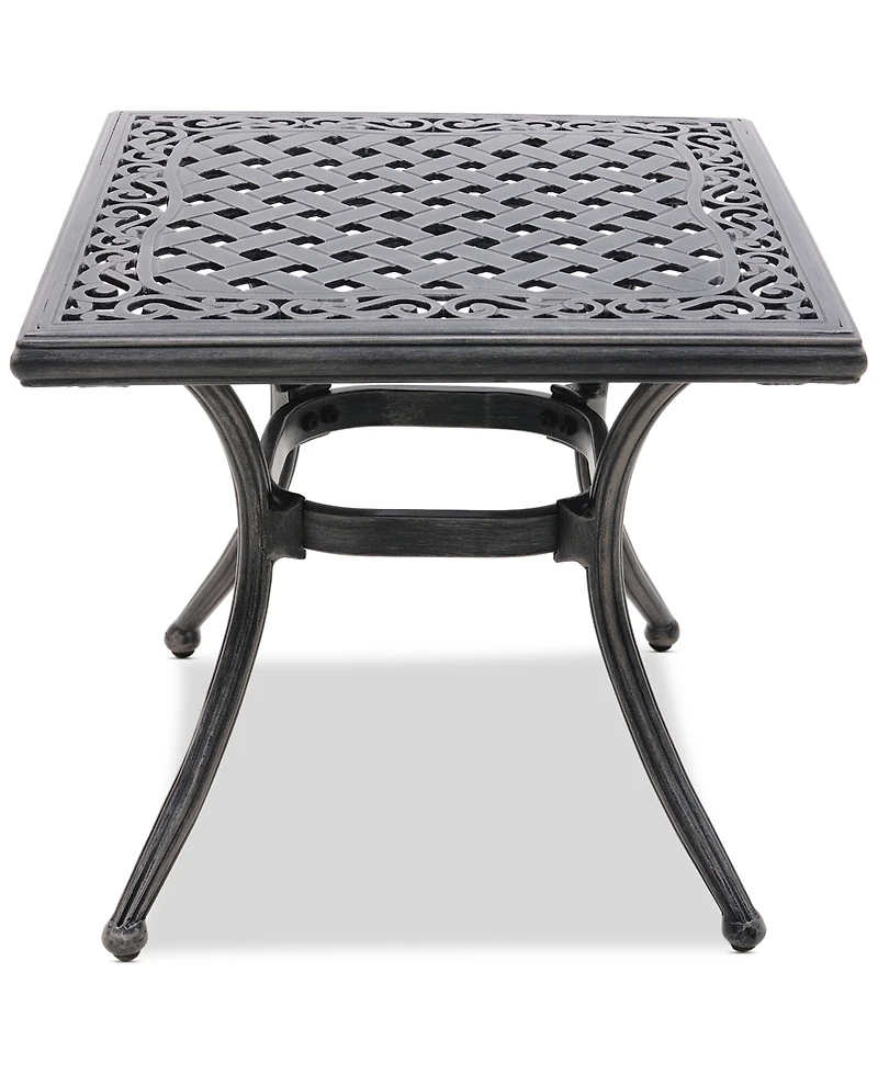 Wythburn Mix and Match 20" Square Cast Aluminum Outdoor End Table