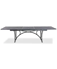Wythburn Mix and Match 110"x 42" Cast Aluminum Outdoor Extension Dining Table, Created for Macy's