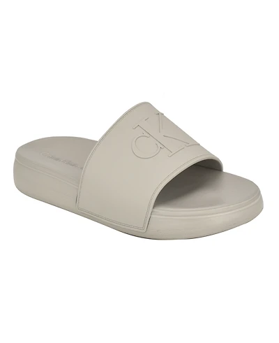 Calvin Klein Men's Wiston Pool Slip-On Flat Slides
