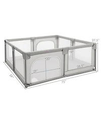 Baby Playpen Extra Large Kids Activity Center Safety Play