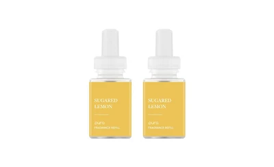 Pura - Sugared Lemon Smart Home Air Diffuser Fragrance - Smart Home Scent Refill - Up to 120-Hours of Premium Fragrance per Refill