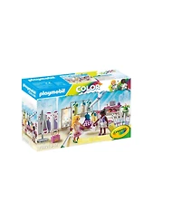 Playmobil Color with Crayola