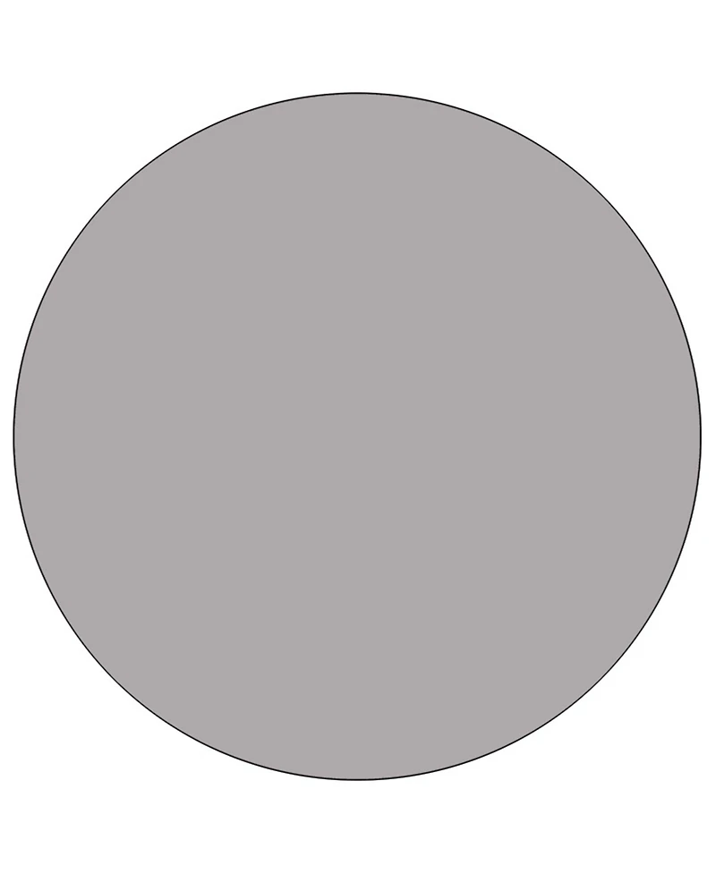 Emma+Oliver 42" Round Laminate Adjustable Activity Table