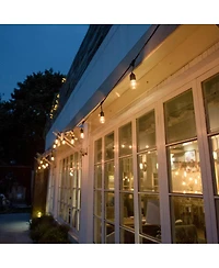 2 Pieces 48 Ft Led Outdoor Waterproof Commercial String Lights Bulbs