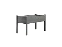 Wooden Raised Vegetable Garden Bed Elevated Grow Planter