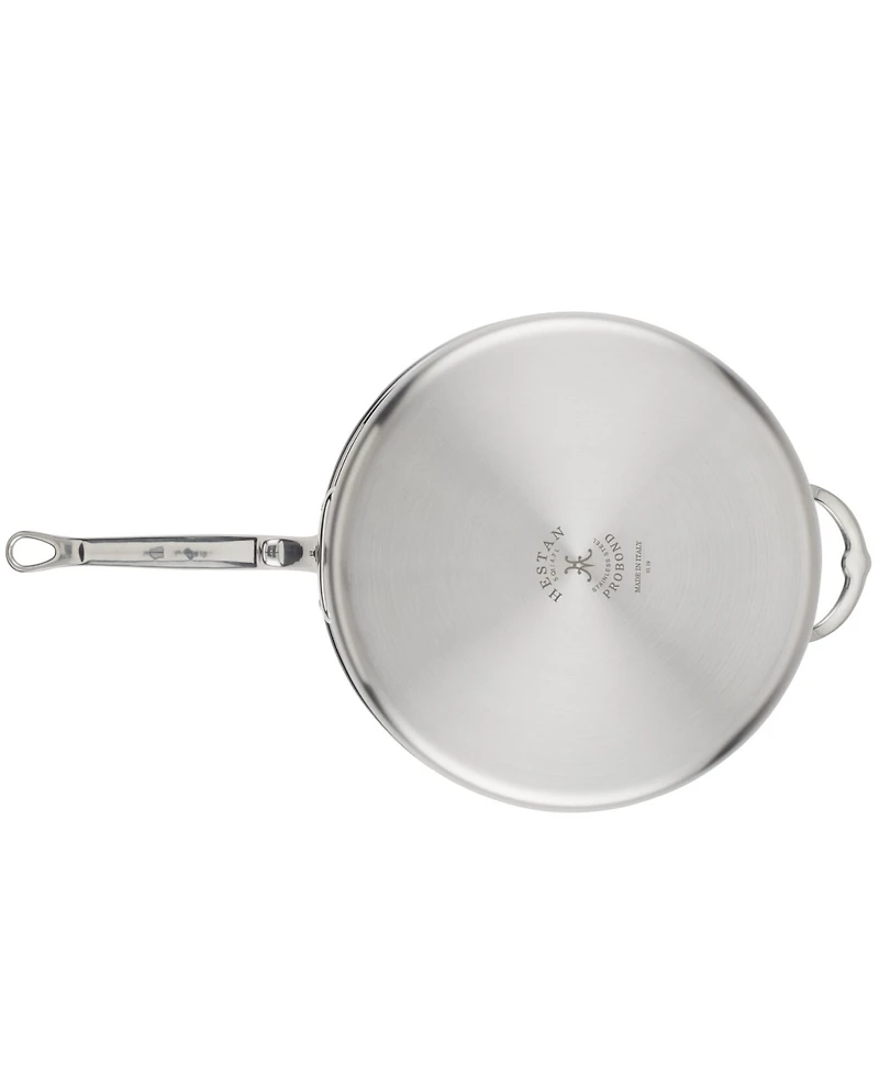 ProBond Clad Stainless Steel 5-Quart Covered Saute with Helper Handle