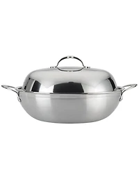 ProBond Clad Stainless Steel 14" Covered Wok