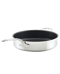 Hestan ProBond Clad Titum Stainless Steel Nonstick 5-Quart Covered Saute Pan with Helper Handle