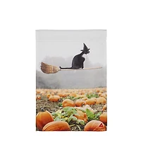 Flying Cat Garden Suede Flag