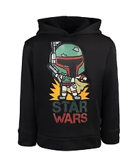 Starwars Star Wars Boba Fett Fleece Pullover Hoodie Toddler| Child Boys