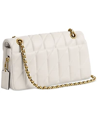 Coach Quilted Tabby Medium Leather Shoulder Bag 26