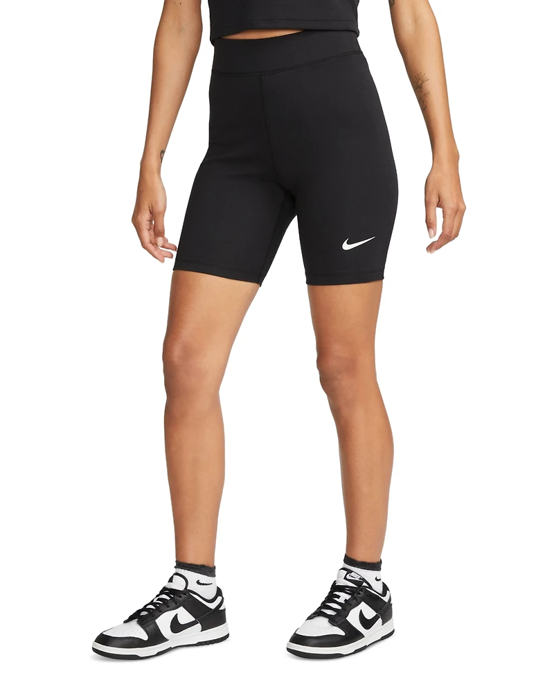 Nike Women's Sportswear Classic High-Waist 8" Biker Shorts