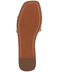 Sam Edelman Irina Logo Emblem Slide Sandals