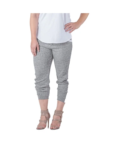 Women's Plus French Terry Contrast Side Panel Jogger Pants