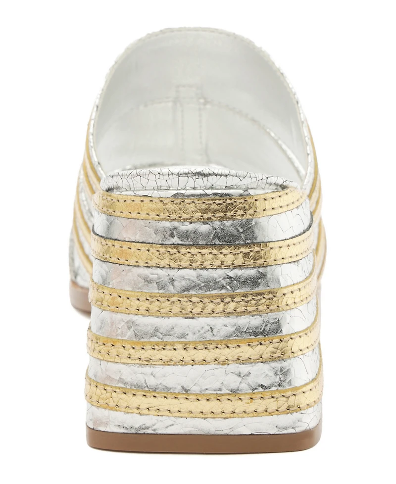 Arezzo Women's Heidi Mid Block Sandals