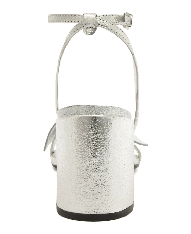 Arezzo Women's Alaia Mid Block Heel Sandals