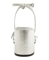 Arezzo Women's Alaia Mid Block Heel Sandals