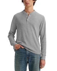 Levis Men's Long-Sleeve Thermal Henley Shirt