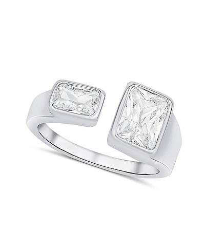 And Now This Cubic Zirconia Modern Ring