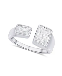 And Now This Cubic Zirconia Modern Ring