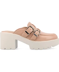 Journee Collection Women's Brydie Platform Mules