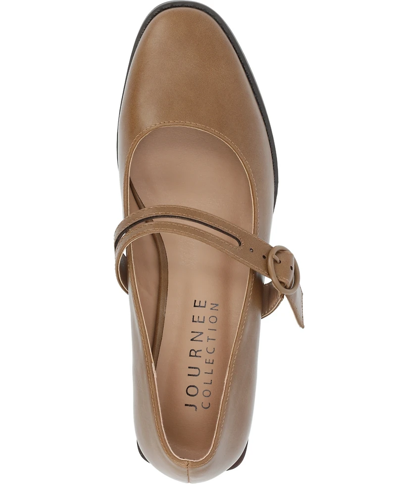 Journee Collection Women's Savvi Mary Jane Flats