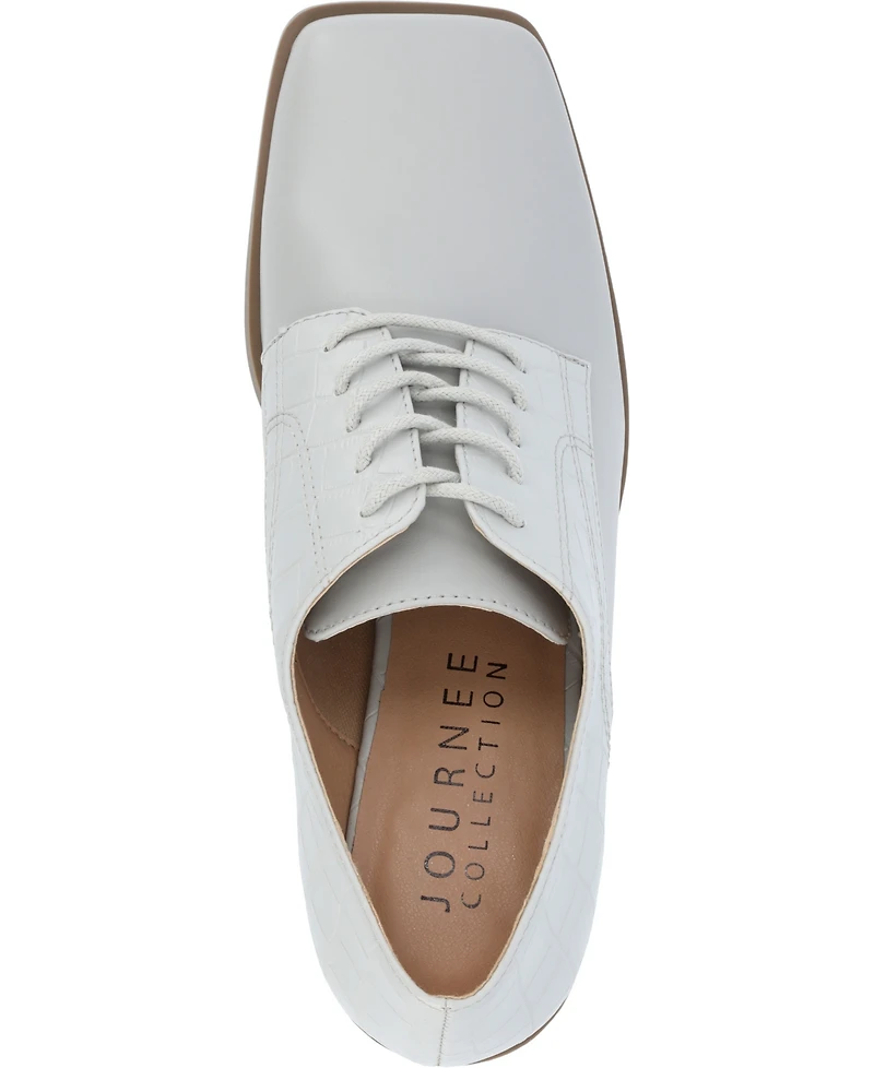 Journee Collection Women's Sylvan Square Toe Loafers
