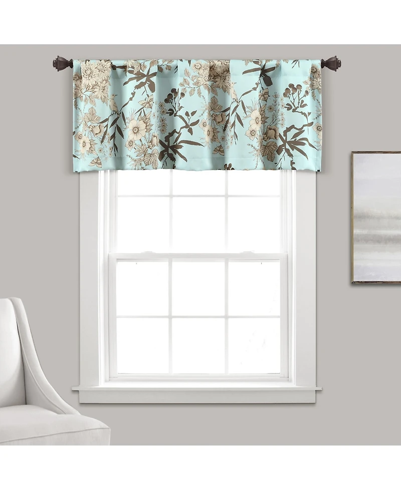 Lush Decor Botanical Garden Light Filtering Valance