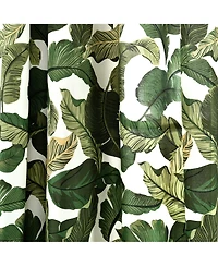Tropical Paradise Window Curtain Panels
