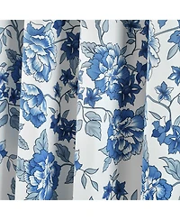 Lush Decor Ivana Floral Light Filtering Window Curtain Panels