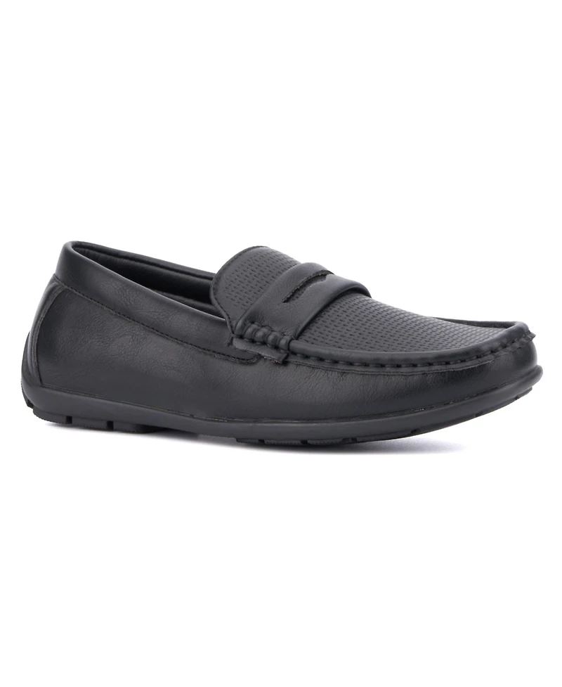 Xray Boys Youth Errol Textured Loafer Dress Shoe