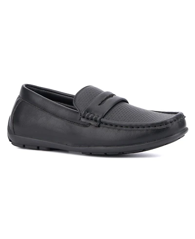 Xray Boys Youth Errol Textured Loafer Dress Shoe