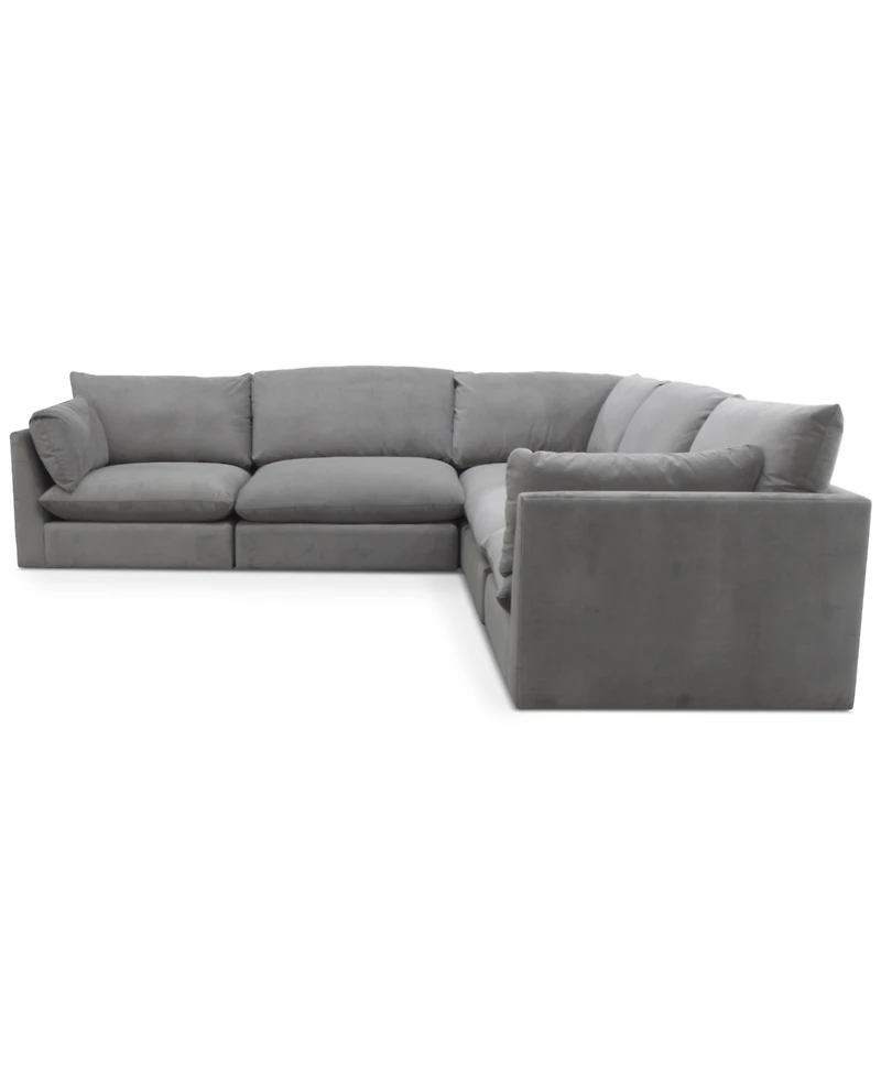 Marsten 126" -Pc. Fabric Sectional