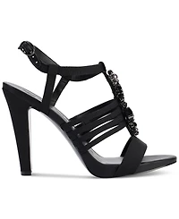 Karl Lagerfeld Paris Cicely Strappy Embellished Dress Sandals