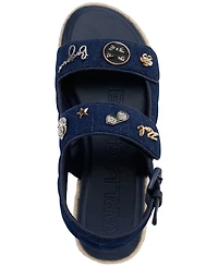 Karl Lagerfeld Paris Charlay Flat Sandals