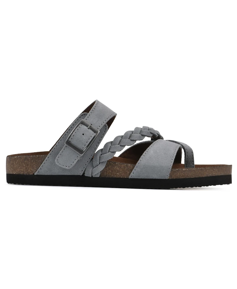 White Mountain Women's Hazy Footbed Sandals