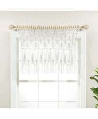 Boho Macrame Tassel Cotton Valance/Kitchen Curtain/Wall Decor