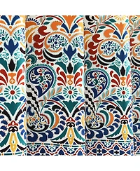 Lush Decor Boho Medallion Window Curtain Panels