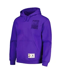 Men's Mitchell & Ness Purple Phoenix Suns Hardwood Classics Tonal Pullover Hoodie