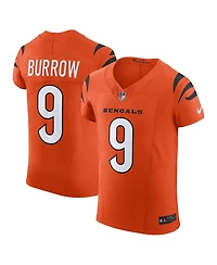 Men's Nike Joe Burrow Orange Cincinnati Bengals Vapor F.u.s.e. Elite Jersey