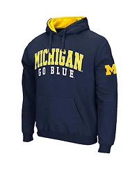 Colosseum Men's Michigan Wolverines Double Arch Pullover Hoodie
