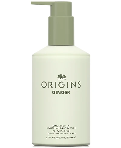 Origins Ginger Burst Savory Hand & Body Wash, 6.7 oz.