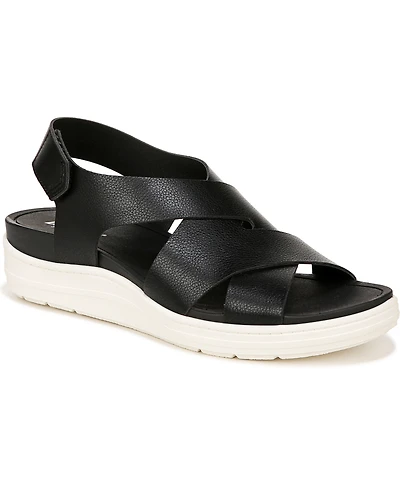 Dr. Scholl's Women's Time Off Sea Slingback Wedge Sandals