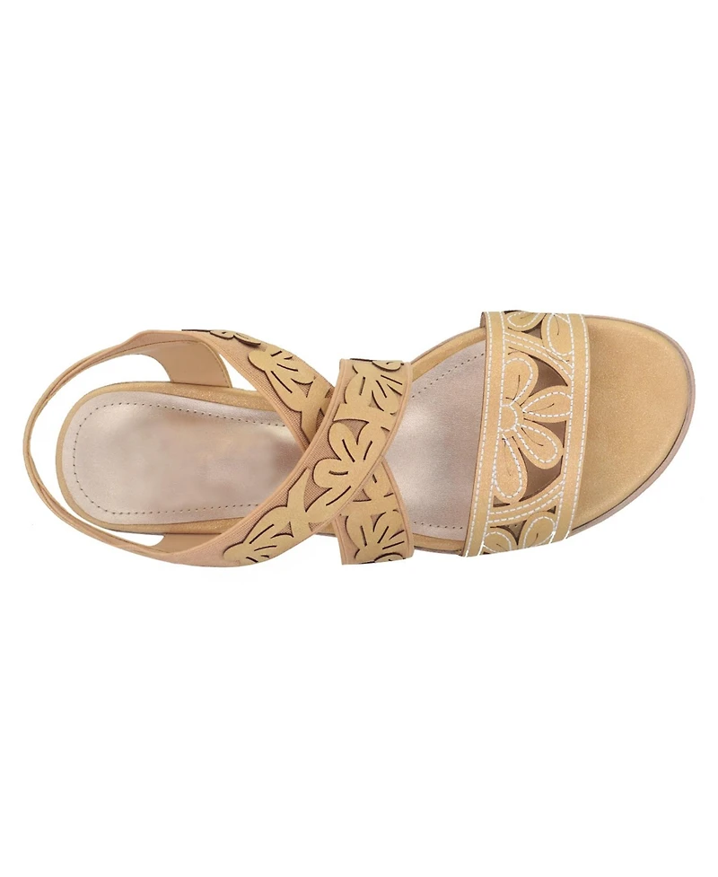 Impo Women's Rainey Laser Stretch Elastic Sandals