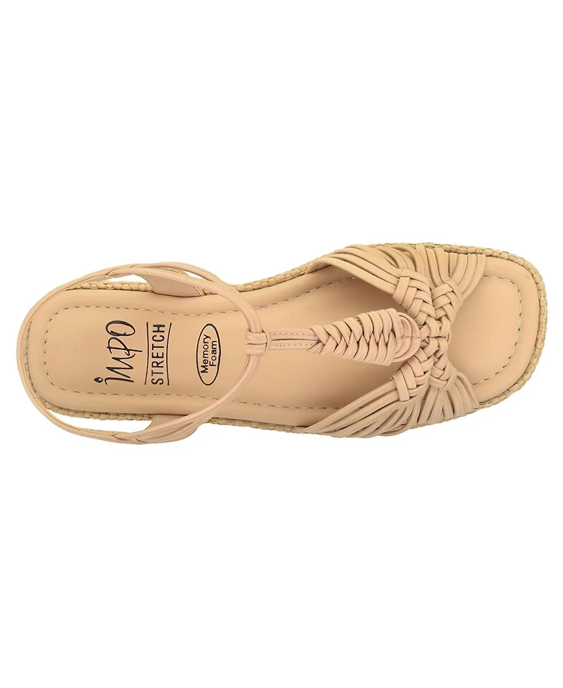 Impo Women's Ryanna Stretch Flatform Sandals