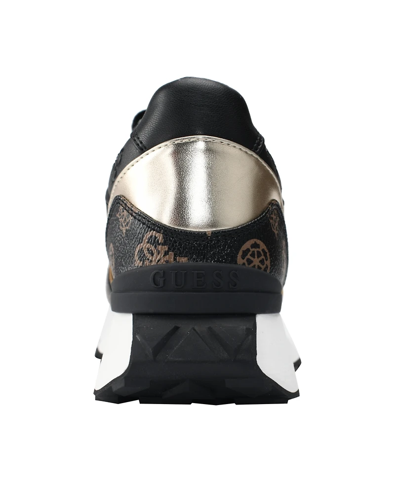 Guess Women's Luchia Fashion Forward Chunky Bottom Sneakers