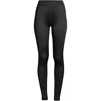 Lands' End Petite Silk Interlock Long Underwear Leggings Pants